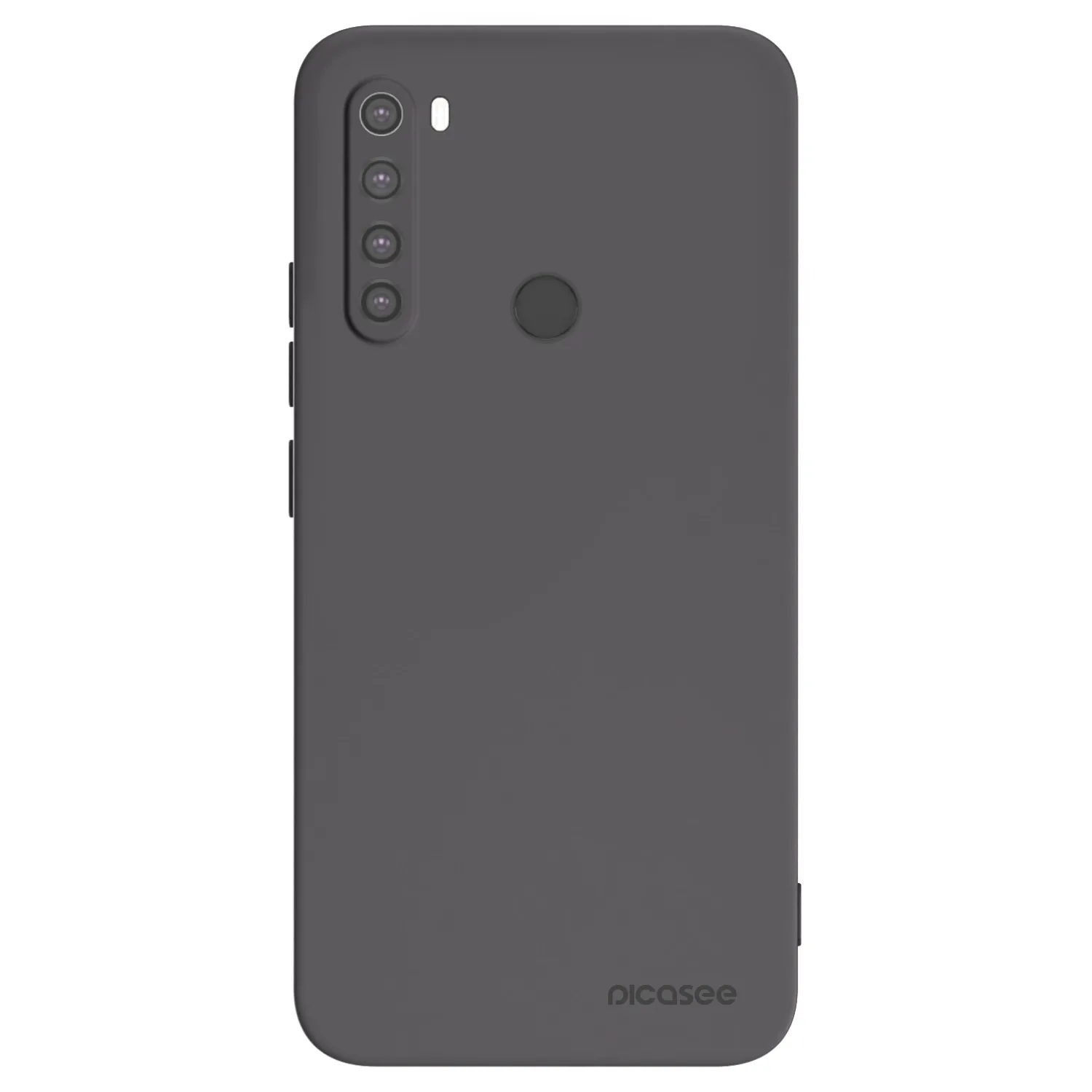 Picasee Xiaomi Redmi Note 8 Hülle - Schwarzes Silikon - Clear