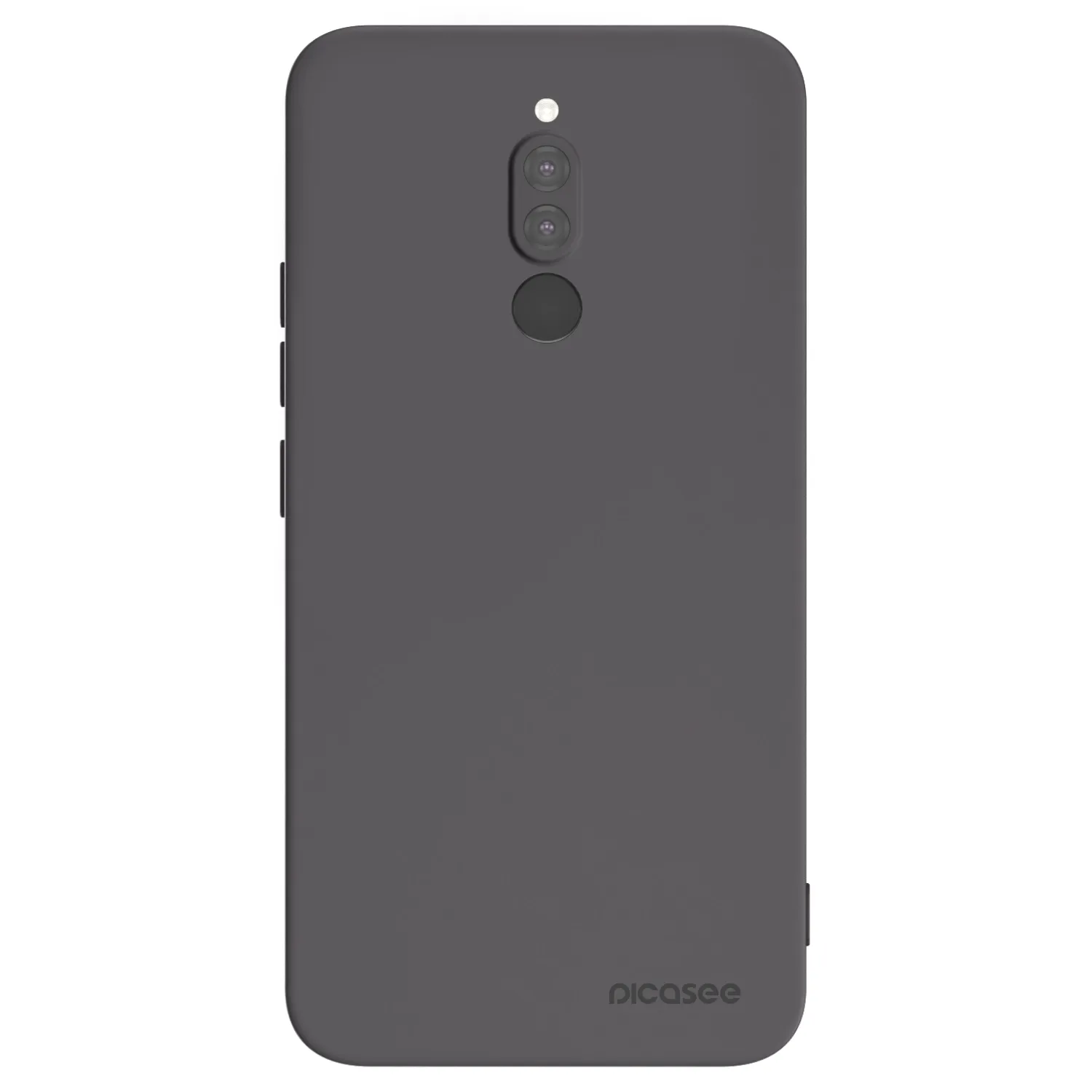 Picasee Xiaomi Redmi 8 Hülle - Schwarzes Silikon - Clear