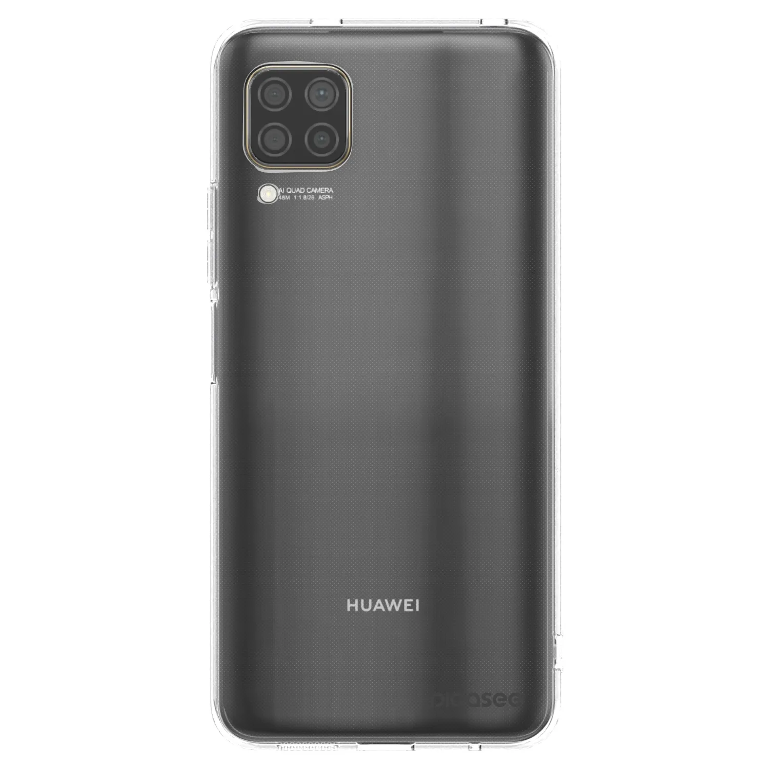 Picasee Huawei P40 Lite Hülle - Transparentes Silikon - Clear