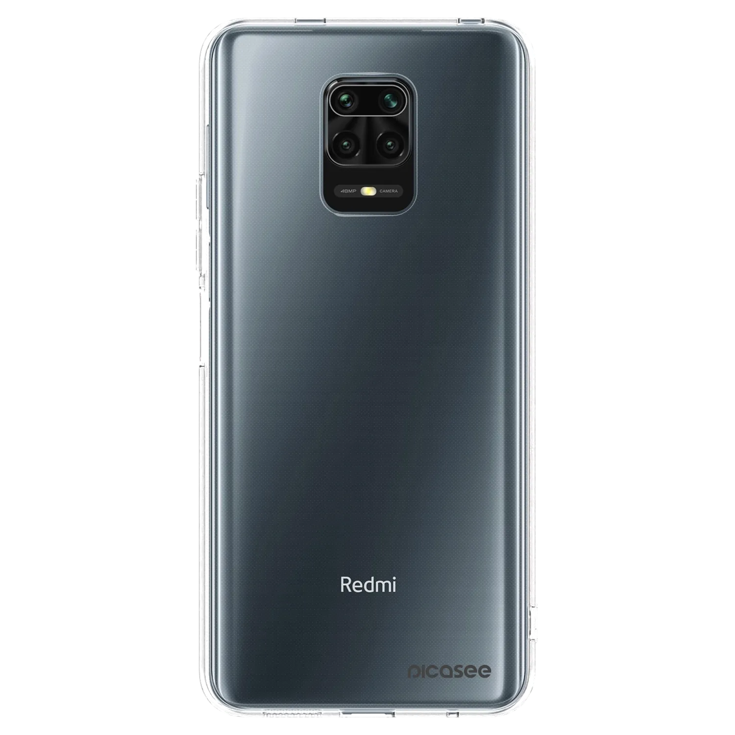 Picasee Xiaomi Redmi Note 9 Pro Hülle - Transparentes Silikon - Clear