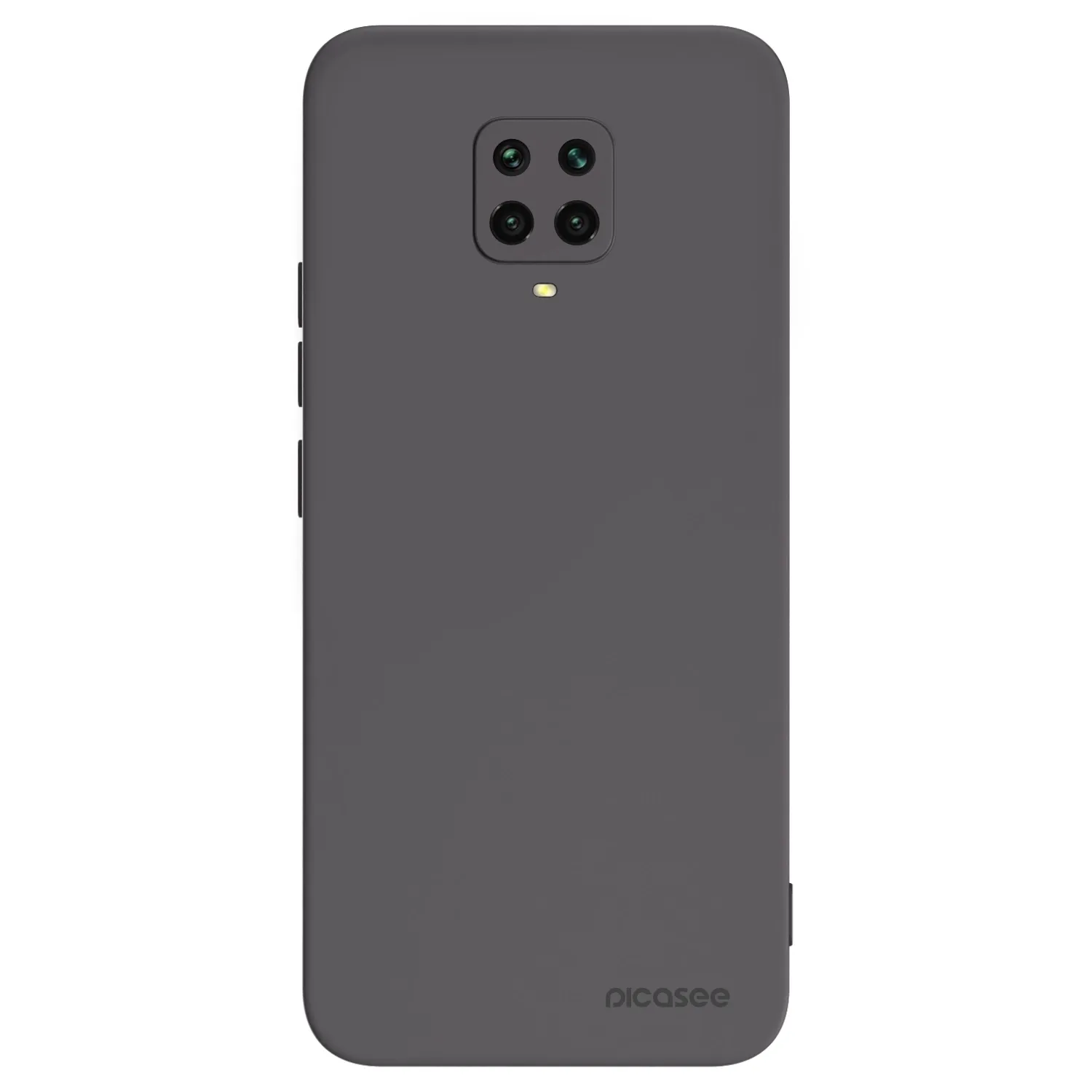 Picasee Xiaomi Redmi Note 9 Pro Hülle - Schwarzes Silikon - Clear
