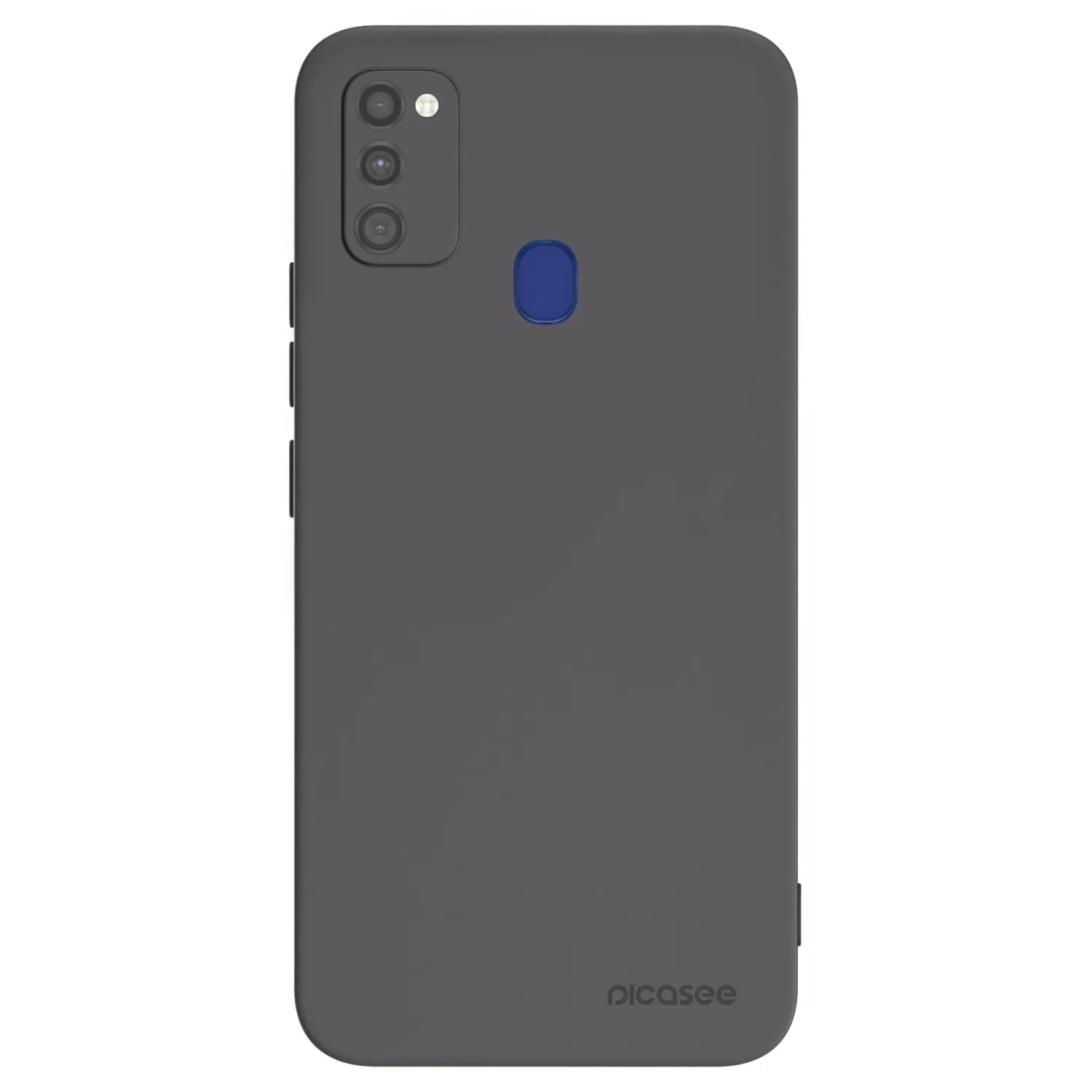 Picasee Samsung Galaxy M21 M215F Hülle - Schwarzes Silikon - Clear