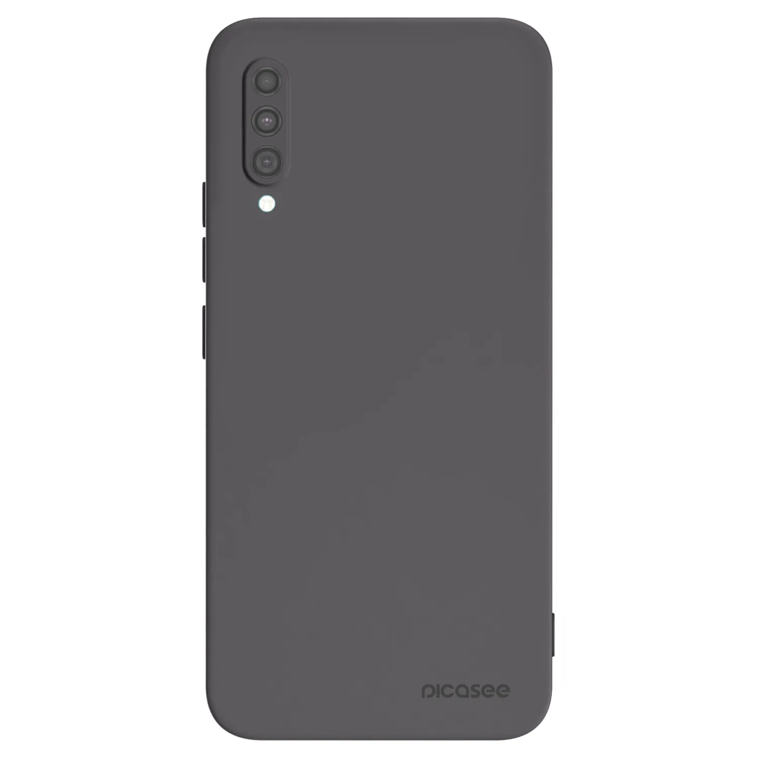 Picasee Samsung Galaxy A30s A307F Hülle - Schwarzes Silikon - Clear