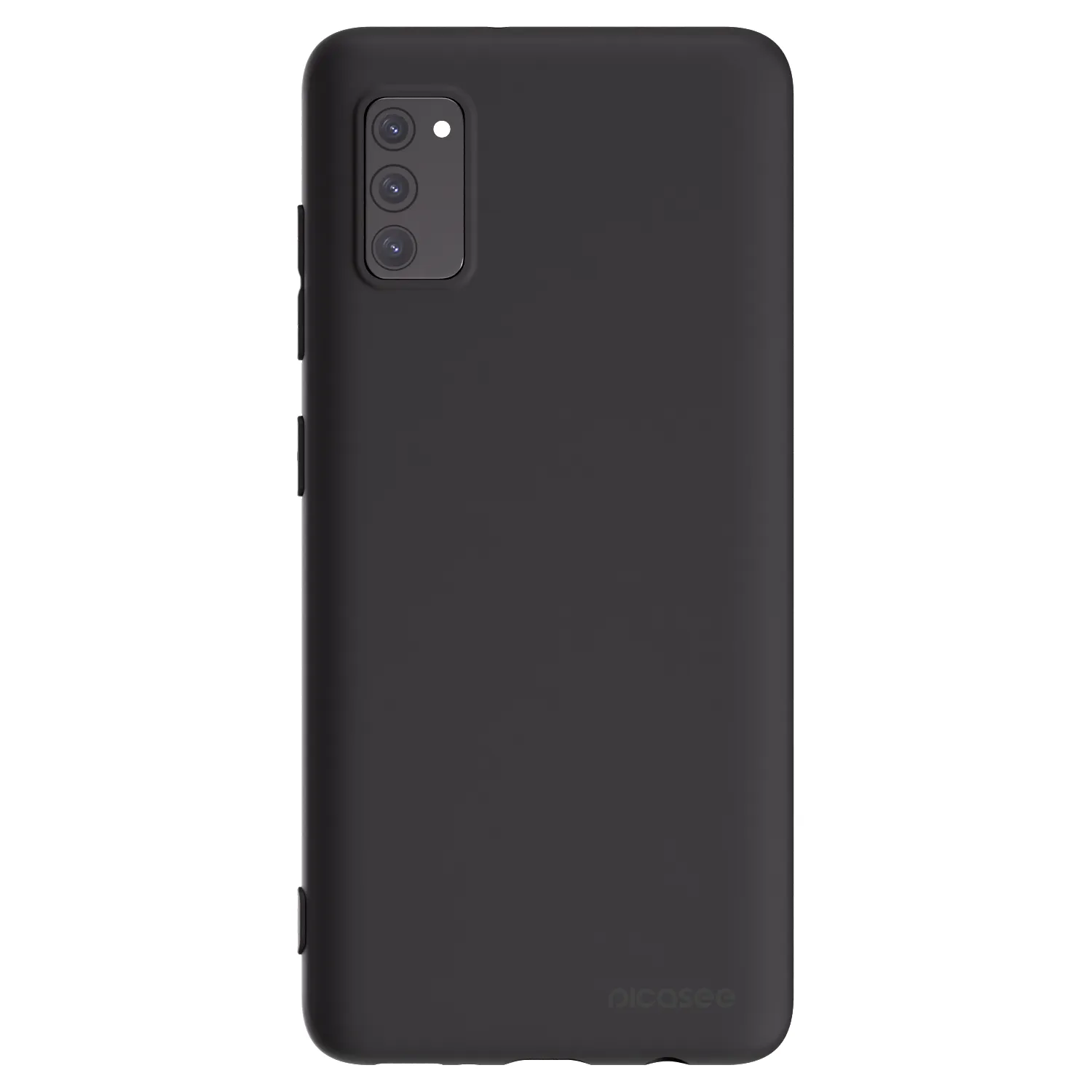 Picasee Samsung Galaxy A41 A415F Hülle - Schwarzes Silikon - Clear