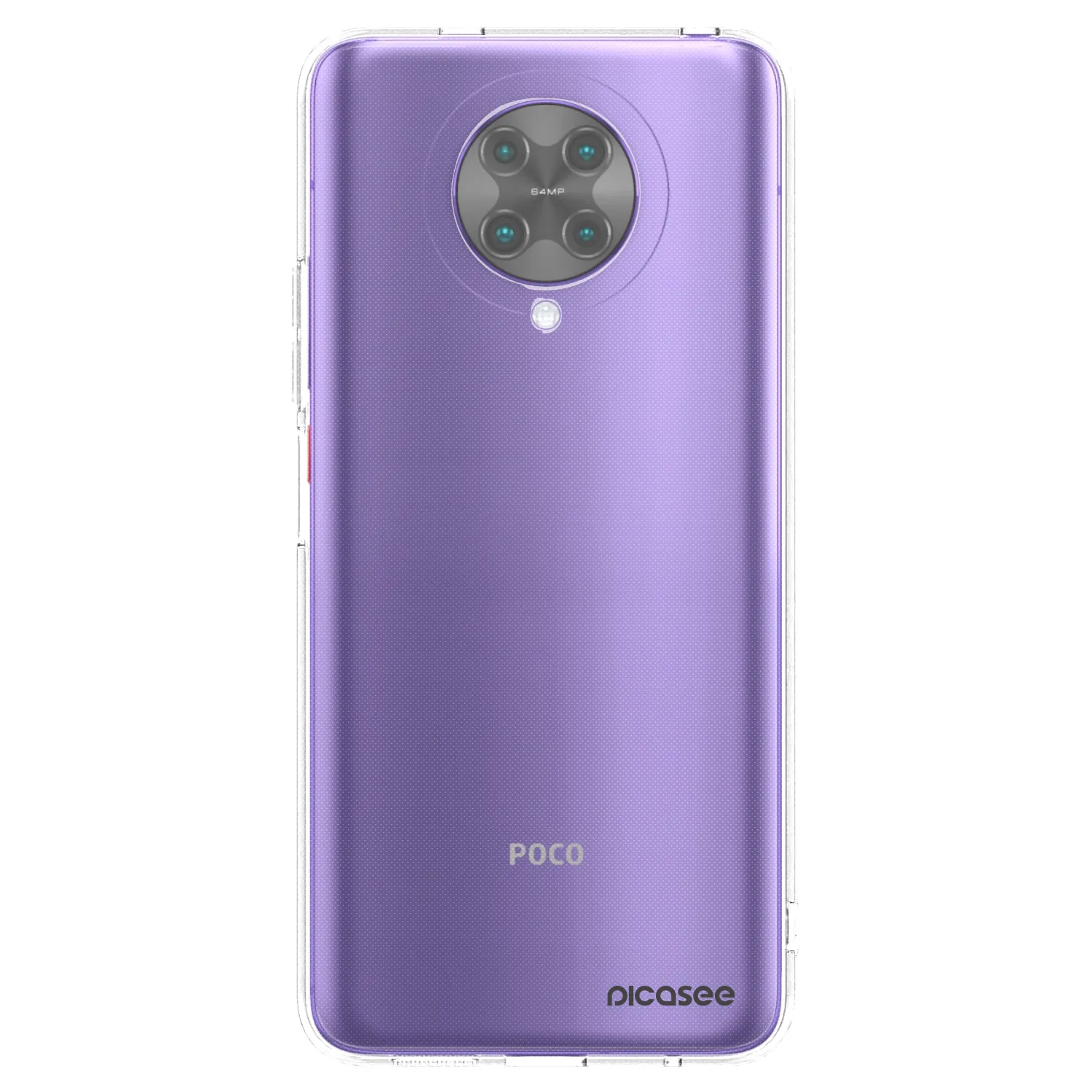 Picasee Xiaomi Poco F2 Pro Hülle - Transparentes Silikon - Clear