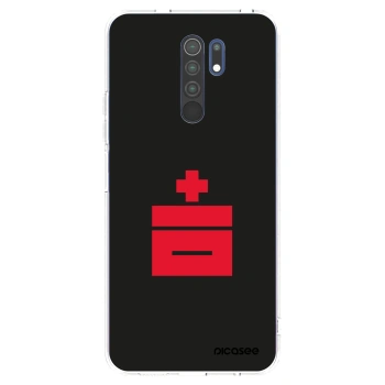 Picasee Xiaomi Redmi 9 Hülle - Transparentes Silikon - Le Plastenciaga