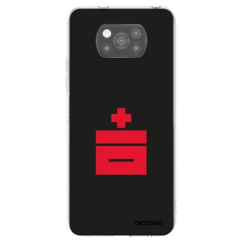 Picasee Xiaomi Poco X3 Hülle - Schwarzes Silikon - Le Plastenciaga