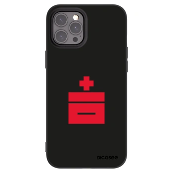Picasee Apple iPhone 12 Pro Max Hülle - Schwarzes Silikon - Le Plastenciaga