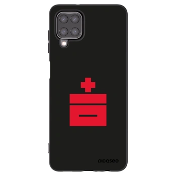 Picasee Samsung Galaxy A12 A125F Hülle - Schwarzes Silikon - Le Plastenciaga