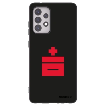 Picasee Samsung Galaxy A52 5G A525F Hülle - Schwarzes Silikon - Le Plastenciaga