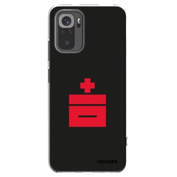 Picasee Xiaomi Redmi Note 10S Hülle - Transparentes Silikon - Le Plastenciaga
