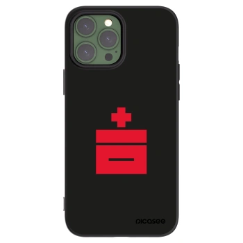 Picasee Apple iPhone 13 Pro Max Hülle - Schwarzes Silikon - Le Plastenciaga