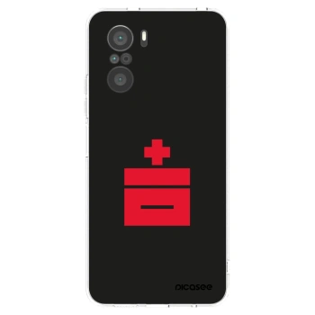Picasee Xiaomi Poco F3 Hülle - Transparentes Silikon - Le Plastenciaga