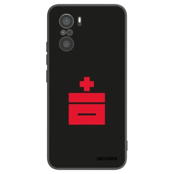 Picasee Xiaomi Poco F3 Hülle - Schwarzes Silikon - Le Plastenciaga