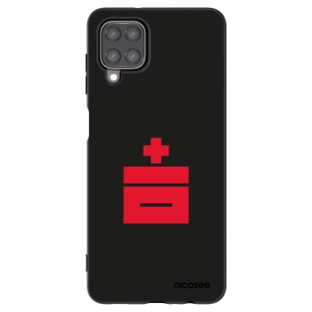 Picasee Samsung Galaxy M12 M127F Hülle - Schwarzes Silikon - Le Plastenciaga