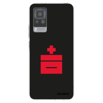 Picasee Vivo X60 Pro 5G Hülle - Transparentes Silikon - Le Plastenciaga