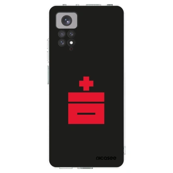Picasee Xiaomi Redmi Note 11 Hülle - Transparentes Silikon - Le Plastenciaga
