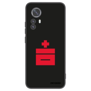 Picasee Xiaomi 12 Pro Hülle - Schwarzes Silikon - Le Plastenciaga