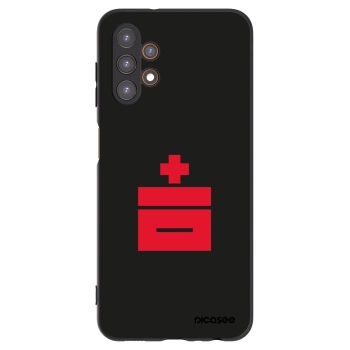 Picasee Samsung Galaxy A13 4G A135 Hülle - Schwarzes Silikon - Le Plastenciaga