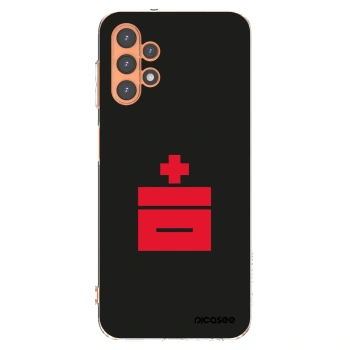 Picasee Samsung Galaxy A13 4G A135 Hülle - Transparentes Silikon - Le Plastenciaga
