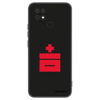 Picasee Xiaomi Redmi 10C Hülle - Schwarzes Silikon - Le Plastenciaga