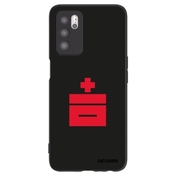 Picasee OPPO A16 Hülle - Schwarzes Silikon - Le Plastenciaga