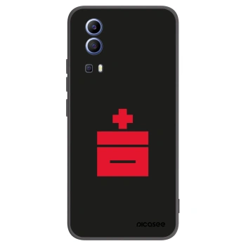 Picasee Vivo Y52 5G Hülle - Schwarzes Silikon - Le Plastenciaga