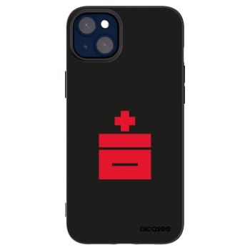 Picasee Apple iPhone 14 Plus Hülle - Schwarzes Silikon - Le Plastenciaga