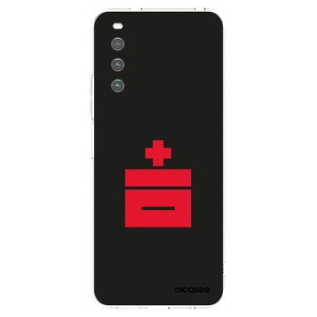 Picasee Sony Xperia 10 IV 5G Hülle - Transparentes Silikon - Le Plastenciaga