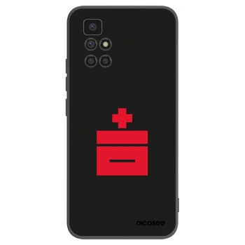 Picasee Xiaomi Redmi 10 (2022) Hülle - Schwarzes Silikon - Le Plastenciaga