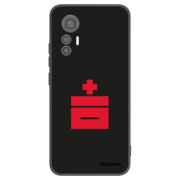 Picasee Xiaomi 12 Lite Hülle - Schwarzes Silikon - Le Plastenciaga