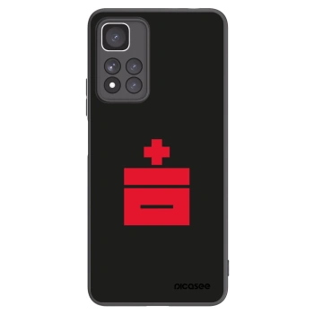 Picasee Xiaomi Redmi Note 11 Pro+ 5G Hülle - Schwarzes Silikon - Le Plastenciaga