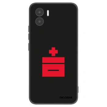 Picasee Xiaomi Redmi A1 Hülle - Schwarzes Silikon - Le Plastenciaga