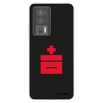 Picasee Xiaomi Poco F5 Pro 5G Hülle - Transparentes Silikon - Le Plastenciaga