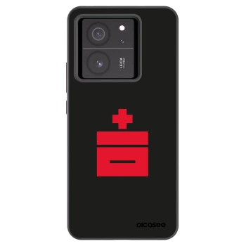Picasee Xiaomi 13T Hülle - Schwarzes Silikon - Le Plastenciaga
