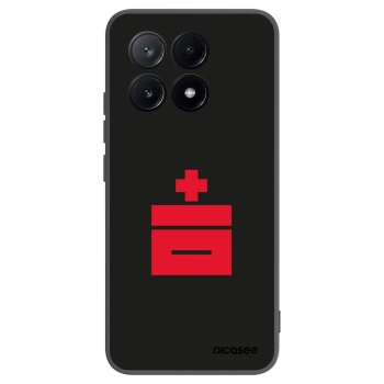 Picasee Xiaomi Poco X6 Pro Hülle - Schwarzes Silikon - Le Plastenciaga