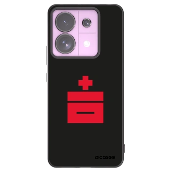 Picasee Xiaomi Redmi Note 13 Pro 5G Hülle - Schwarzes Silikon - Le Plastenciaga