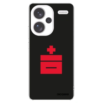 Picasee Xiaomi Redmi Note 13 Pro+ 5G Hülle - Transparentes Silikon - Le Plastenciaga