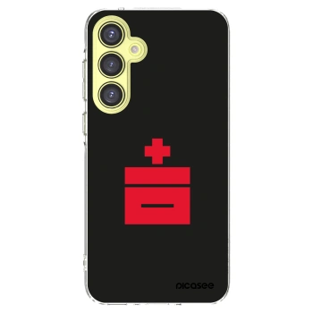 Picasee Samsung Galaxy A35 5G A356B Hülle - Transparentes Silikon - Le Plastenciaga