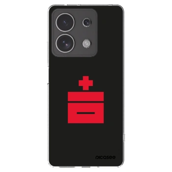 Picasee Xiaomi Redmi Note 13 4G Hülle - Transparentes Silikon - Le Plastenciaga