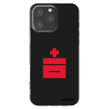 Picasee Apple iPhone 16 Pro Max Hülle - Transparentes Silikon - Le Plastenciaga