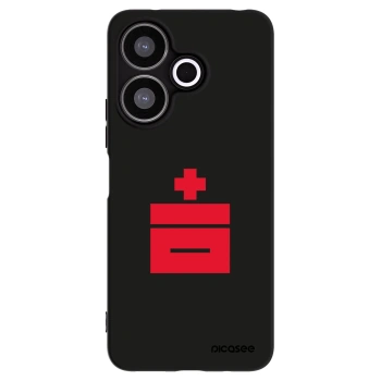 Picasee Xiaomi Redmi 13 4G Hülle - Schwarzes Silikon - Le Plastenciaga