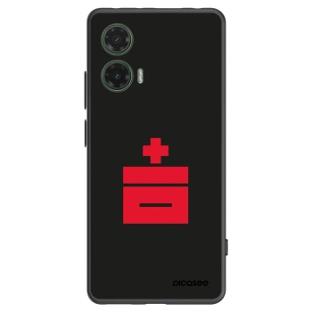 Picasee Motorola Moto G35 5G Hülle - Schwarzes Silikon - Le Plastenciaga