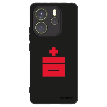 Picasee Xiaomi Redmi Note 14 4G Hülle - Schwarzes Silikon - Le Plastenciaga