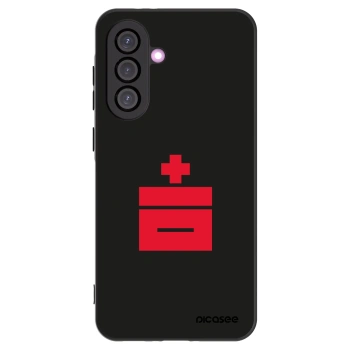 Picasee Samsung Galaxy A56 5G A566B Hülle - Schwarzes Silikon - Le Plastenciaga