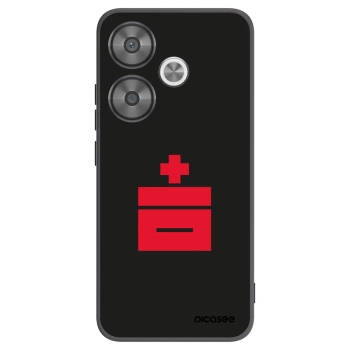 Picasee Xiaomi Poco F6 Hülle - Schwarzes Silikon - Le Plastenciaga