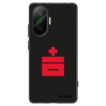 Picasee Xiaomi Poco F7 5G Hülle - Schwarzes Silikon - Le Plastenciaga