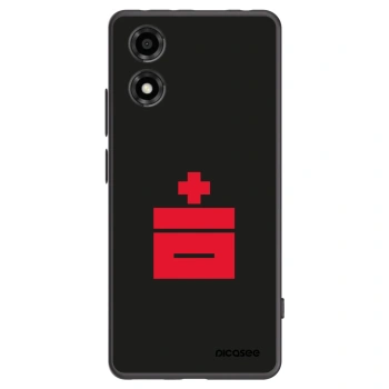 Picasee Motorola Moto E14 Hülle - Schwarzes Silikon - Le Plastenciaga