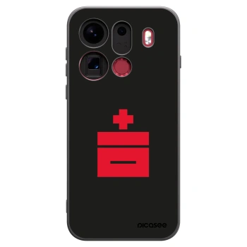 Picasee OPPO Find X9 Pro Hülle - Schwarzes Silikon - Le Plastenciaga