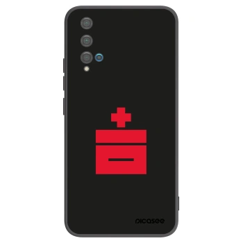 Picasee Huawei Nova 5T Hülle - Schwarzes Silikon - Le Plastenciaga